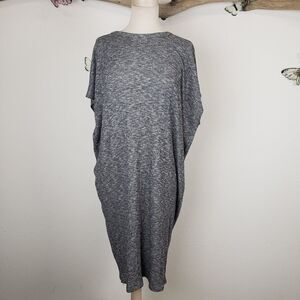 Audrey 3+1 cocoon style gray stretchy dress